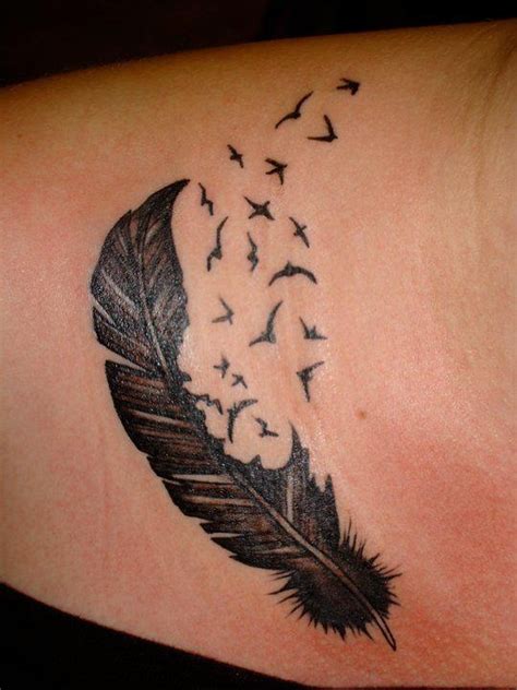 feather bird tattoo - like this one but with lace instead of feather ...