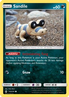 Sandile | Pokédex