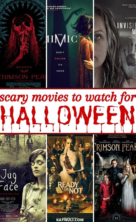 Best Scary Movies For Halloween You Need To Watch - KAYNULI