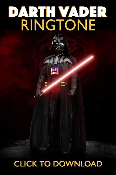 Darth Vader Ringtone for your iPhone! | Darth vader, Darth vader theme song, Darth vader theme