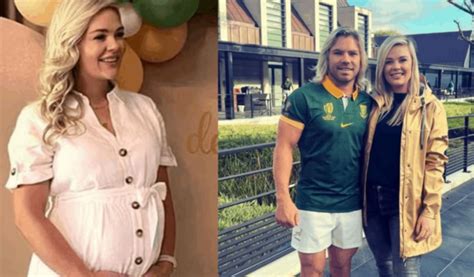 LOOK: Faf de Klerk and wife Miné expecting BABY - SA People