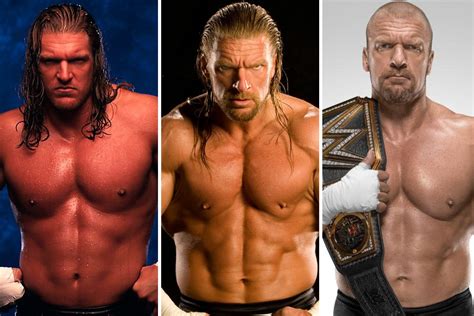 WWE legend Triple H's incredible body transformation through years from ...