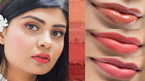 Peach lipstick for indian skin tone - lasopanu