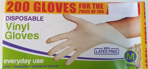 Vinyl Gloves – 200 pcs box | CLS UK Services