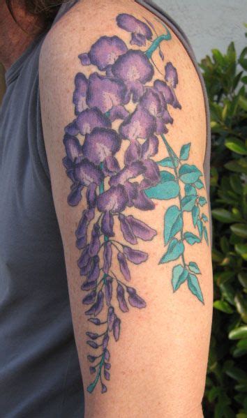 wisteria tattoo | Flower tattoos, Tree tattoo, Floral tattoo