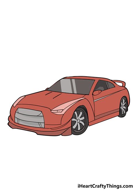 Race Car Drawing For Kids Easy