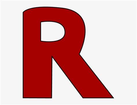 Red Clipart Letters