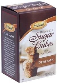 Roland Rough Cut, Demerara Sugar Cubes - 35.3 oz, Nutrition Information | Innit