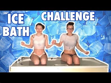 ICE BATH CHALLENGE! - YouTube