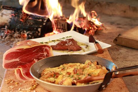 Truffade, Auvergne dish, Sancy massif, cheese and potato recipe