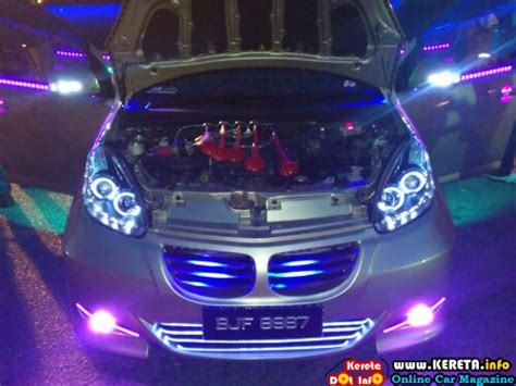 MODIFIED MYVI BMW CUSTOM BUMPER EXTREME INTERIOR