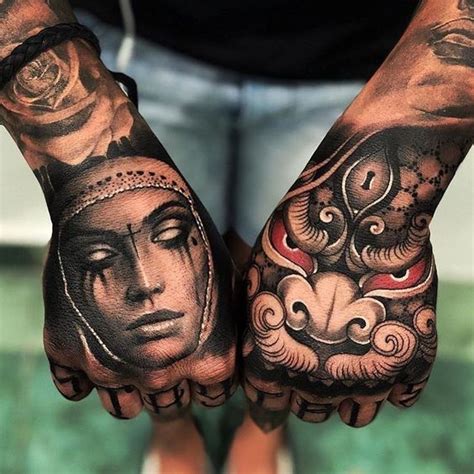 Best Hand Tattoo Ideas for Men - Inked Guys | Positivefox.com | Tatuaje de mano completa ...