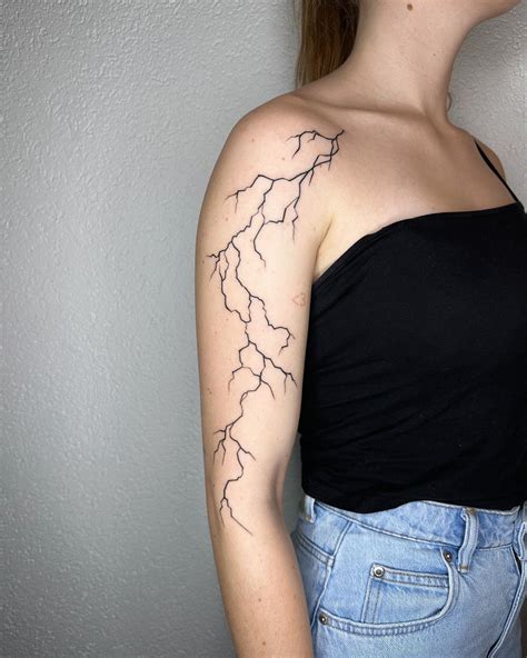 Lightning Strike Tattoo