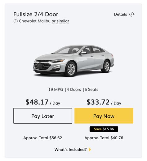 Pre Pay Car Rental | Pay Now and Save | Hertz