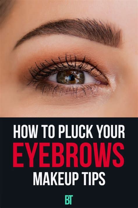 How to Pluck Your Eyebrows Perfectly & Without Pain: Tips for Beginners