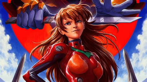 2560x1440 Neon Genesis Evangelion Asuka Langley Soryu Red Costume 4k ...