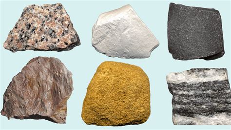 What are the most common types of rocks?