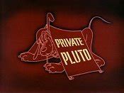 Private Pluto (1943) - Pluto Theatrical Cartoon Series