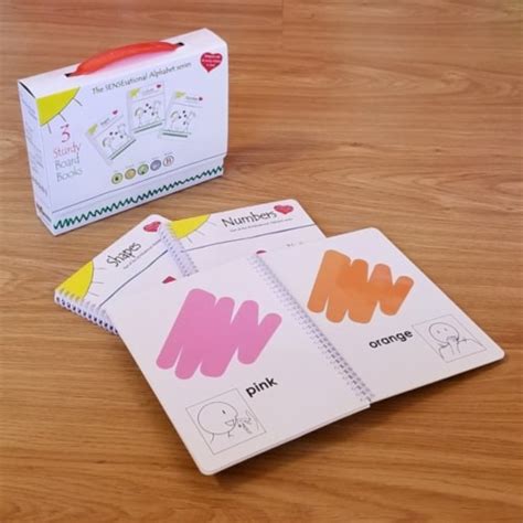 Colors, Shapes, and Numbers 3-Pack Case + ASL, Braille + Therapy, Learning, Inclusivity, 1 set ...