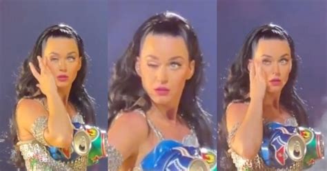 Fans Think Katy Perry Is A Robot After Concert Eye Glitch: VIDEO - Comic Sands