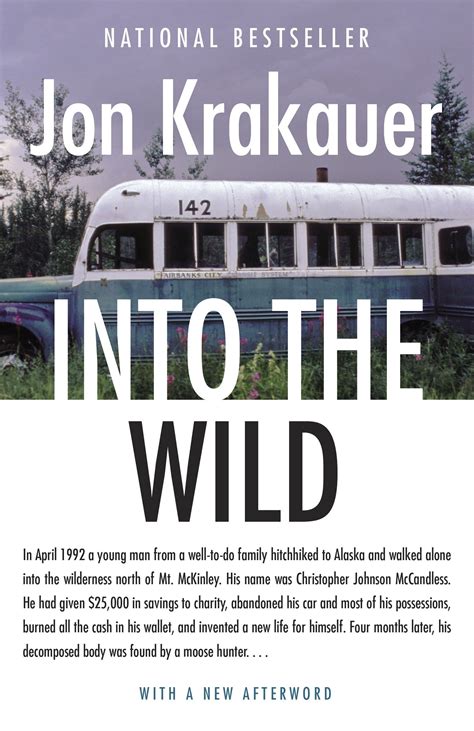 Into the Wild: Jon Krakauer: 9780385486804: Amazon.com: Books