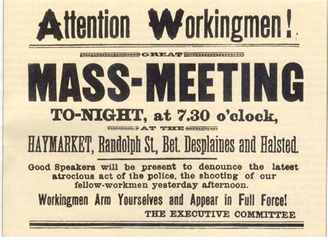 Today in History: The Haymarket Square Riot Explodes in Chicago (1886)