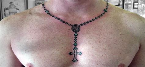 31 Rosary Beads Tattoos With Symbolism and Meanings - Tattoos Win