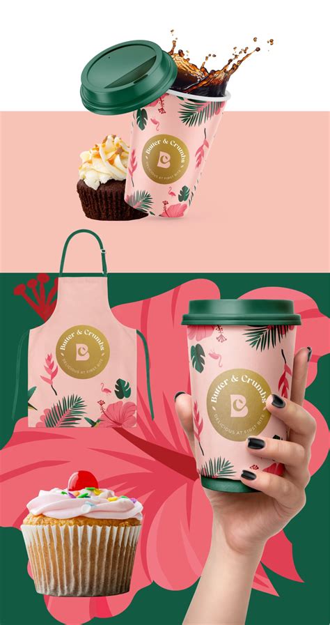 Bakery Logo Design, Branding Design, Floral Branding, Cafe Branding, Dessert Logo, Dessert ...