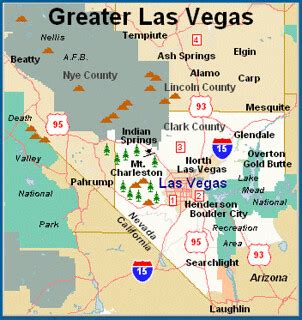 Greater Las Vegas | Greater Las Vegas area in SE Nevada | Las Vegas Maps | Flickr