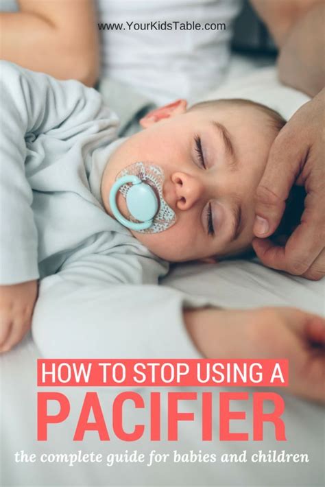 When and How to Get Rid of the Binky! | Pacifier weaning, Baby development, Pacifier