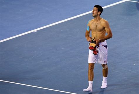 Straight Jock Feet: Novak Djokovic feet continued...