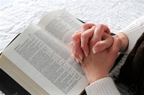 Woman's Hands And the Bible Stock Photo by ©ginosphotos1 15820407