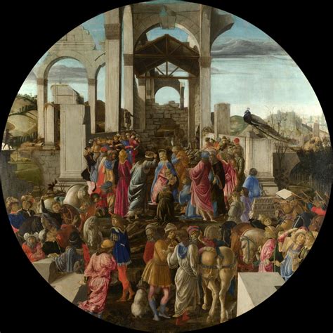 1474,Sandro Botticelli 1445-1510, Adoration of the Magi, National Gallery, London | Tempera, The ...