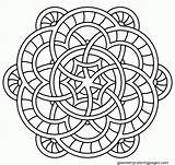 Simple Mandala Coloring Page  Home sketch template