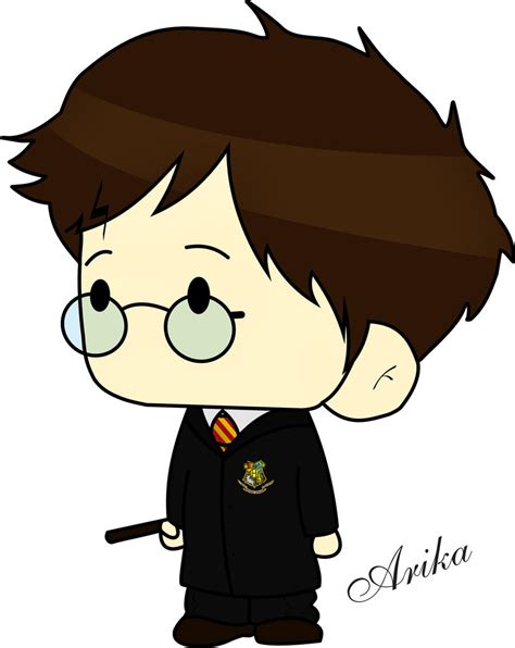 Harry Potter chibi coloured by arikalp on DeviantArt