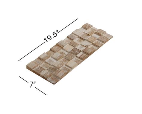 White Square - 3D Wall Panels | Reclaimed Wood - WoodyWalls