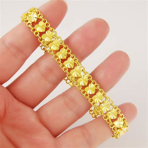 drop-shipping-24k-gold-color-women-s-jewelry-wholesale-24k-gold-hearts ...