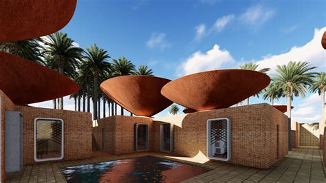 This Concave Roof System Collects Rainwater in Arid Climates | ArchDaily