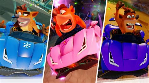 Crash Team Racing Nitro-Fueled - Champion Kart Gameplay - YouTube