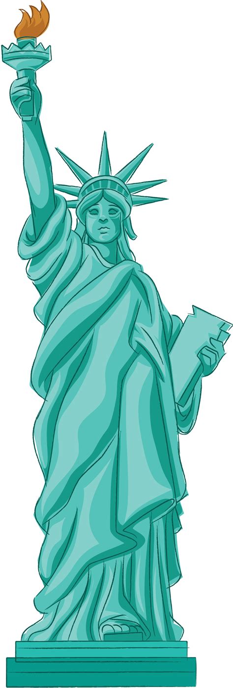 Liberty statue clipart 20 free Cliparts | Download images on Clipground ...