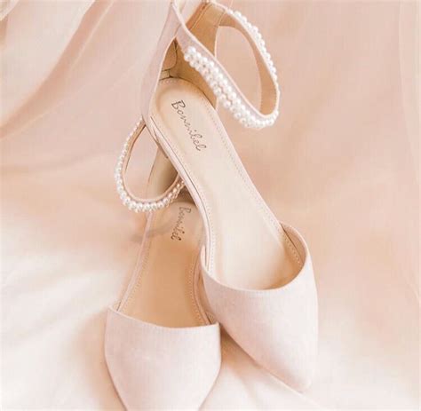 Wedding Shoes, Pearls, Blush Pink - Jennie Tewell | Blush pink wedding ...