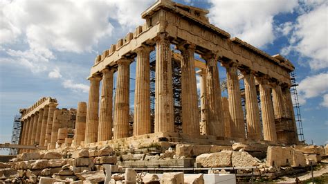 Parthenon Greece 3840 x 2160 Ultra HD Wallpaper