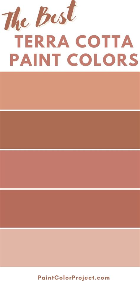 The best terra cotta paint colors in 2022 - The Paint Color Project