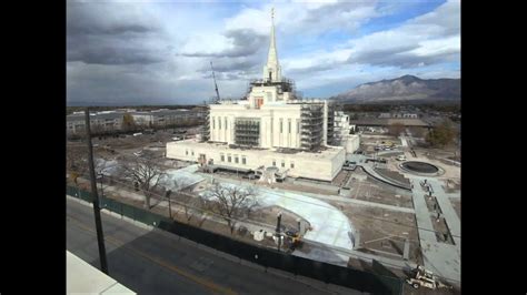 Ogden Temple Renovation Webcam Photos - YouTube