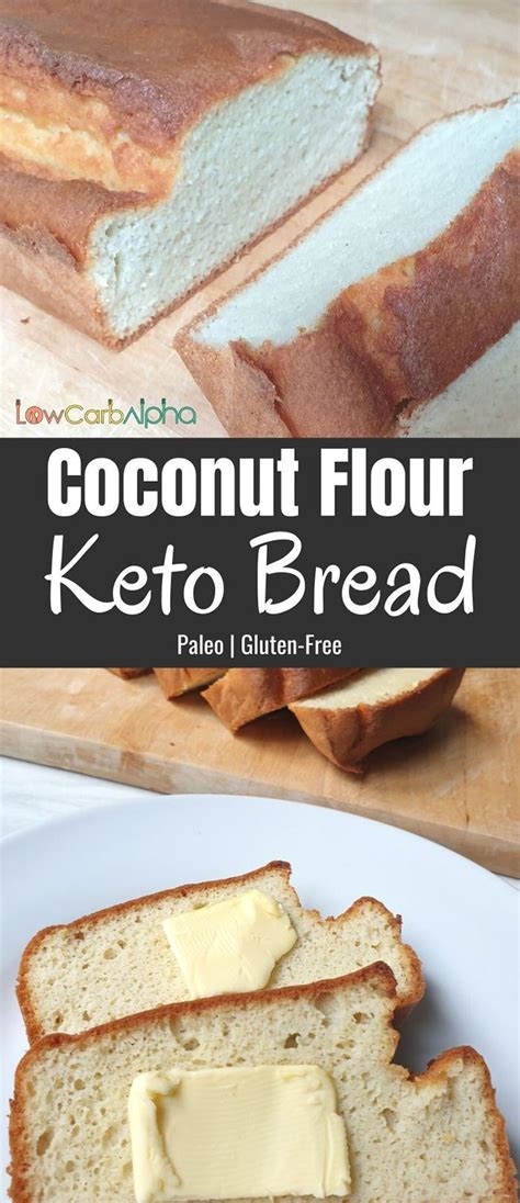 Keto Coconut Flour Bread Low Carb Alpha | Recipe | Vegan recipes easy ...