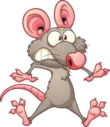 Scared Rat Stock Illustration - Download Image Now - iStock