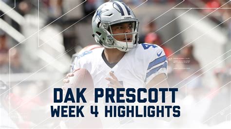 Dak Prescott Highlights | Cowboys vs. 49ers | NFL Week 4 Player Highlights - YouTube