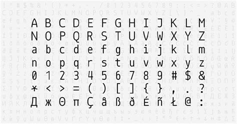 Download Monoid font | fontsme.com