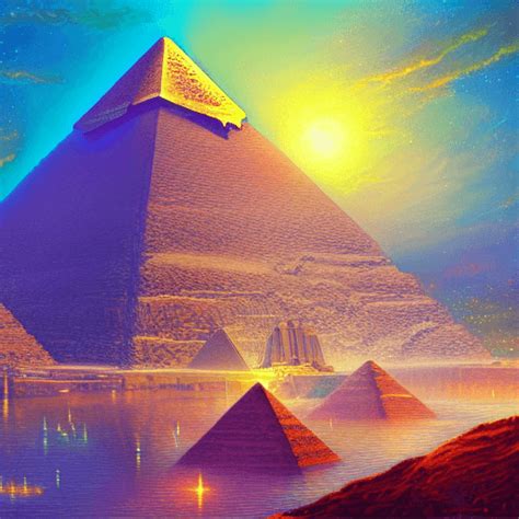 The Great Pyramid of Giza 8K · Creative Fabrica