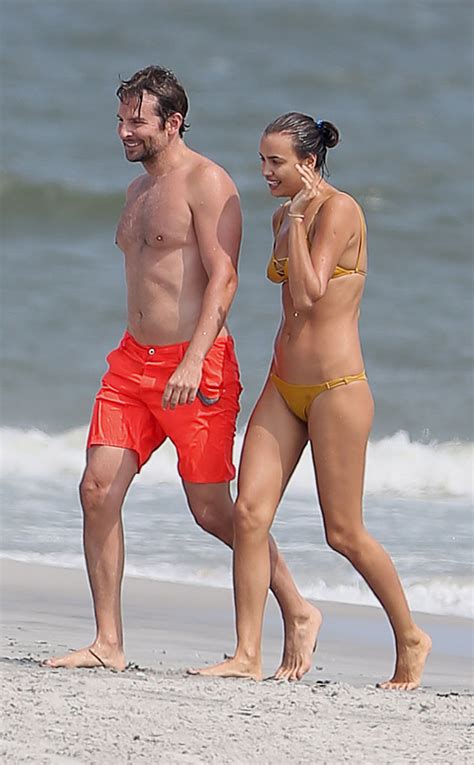 Bradley Cooper and Bikini-Clad Irina Shayk Celebrate the End of Summer With Sexy Beach Getaway ...